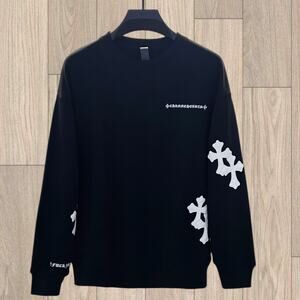 Classic Chrome Hearts Sweatshirts Black